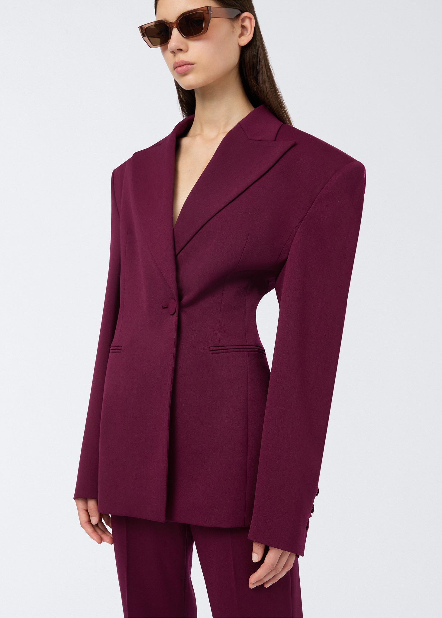 Hourglass blazer deals