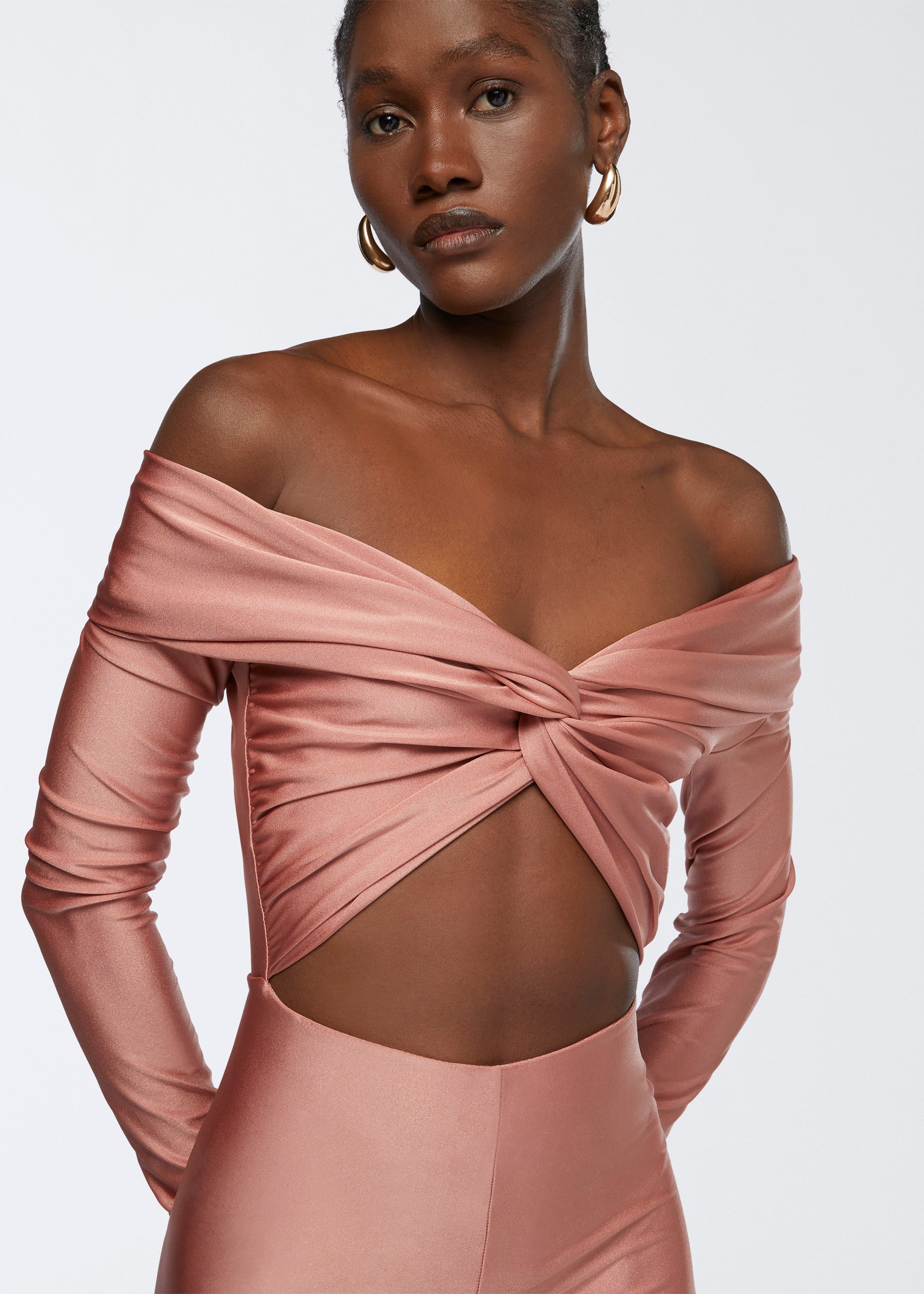 Off The Shoulder Jumpsuit Kendall - The Andamane