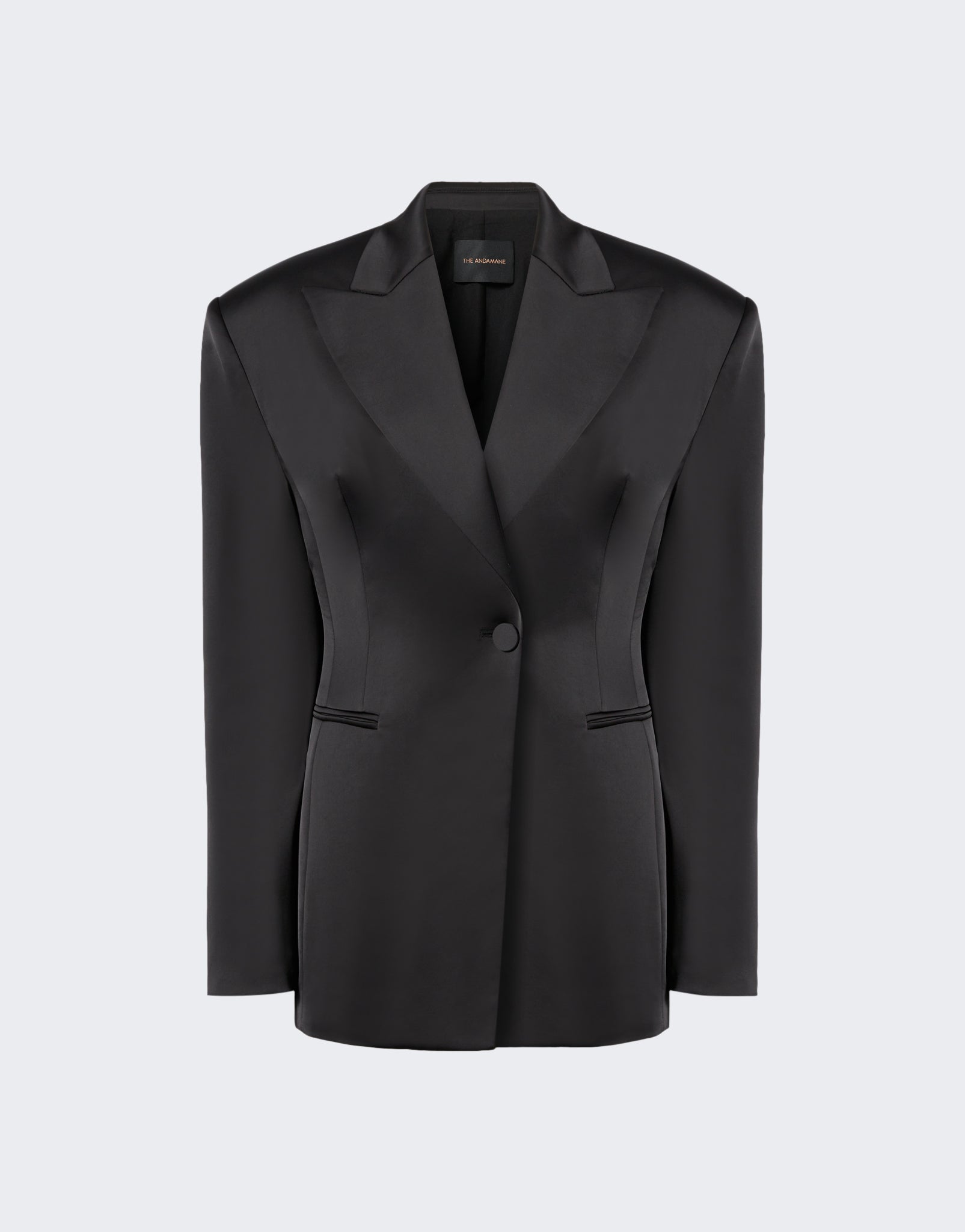 Hourglass Blazer Ottavia Black - The Andamane
