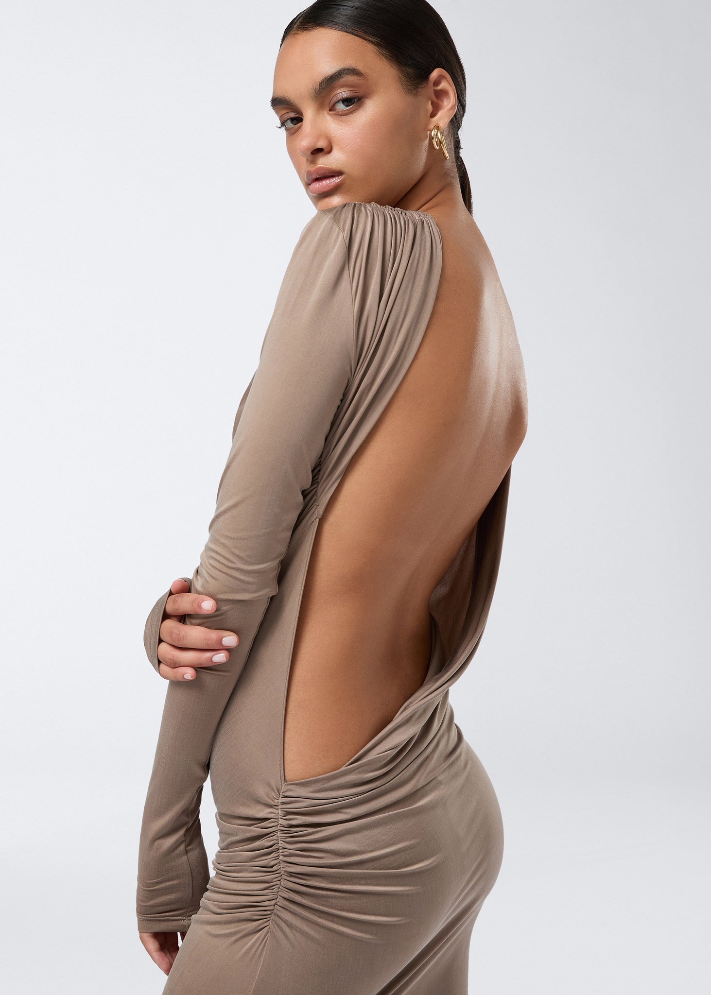 ANDRÉSD /back open geometric dress ANDRESD back open geometric dress