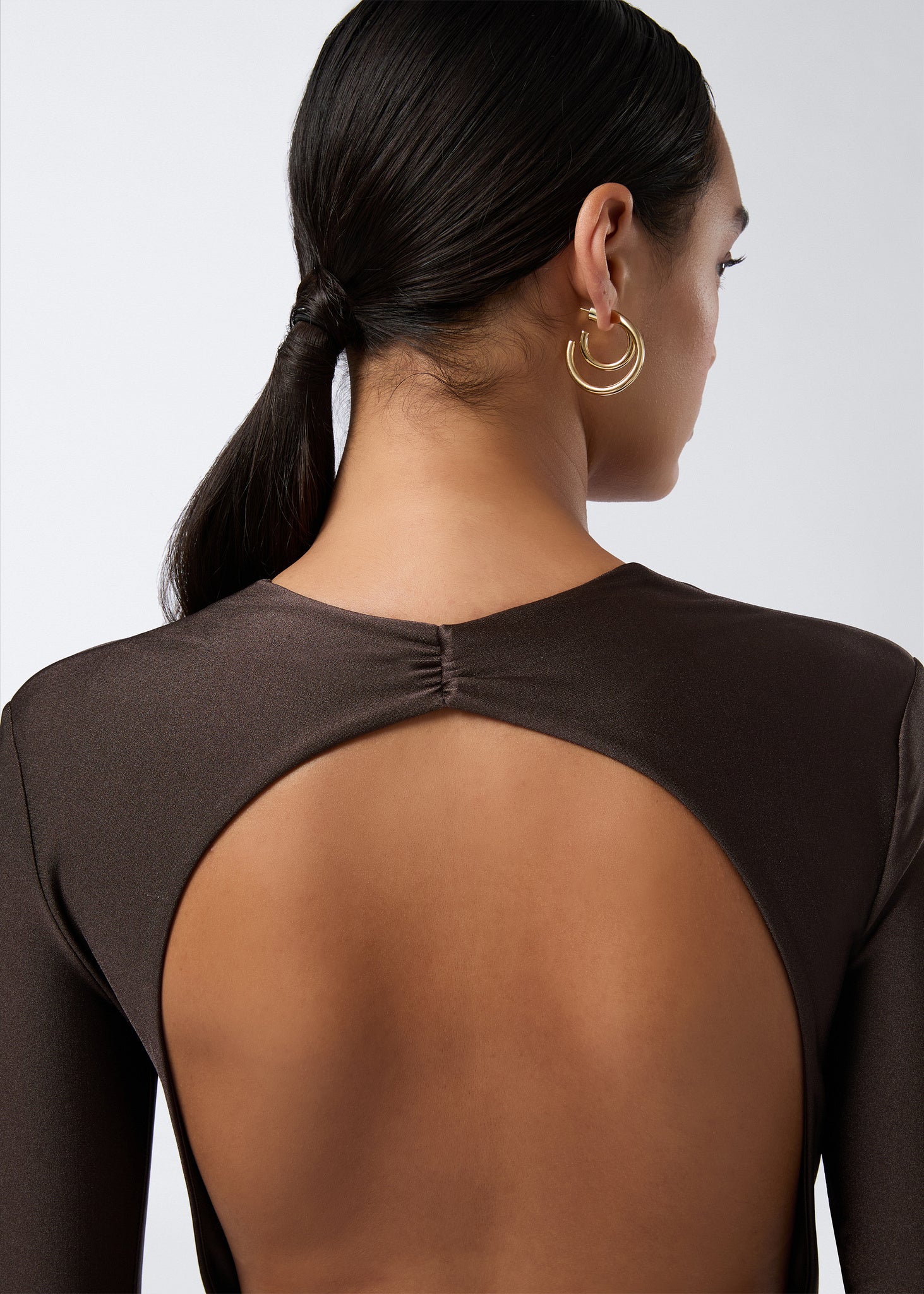 The Andamane Zelda Jumpsuit in Chocolate