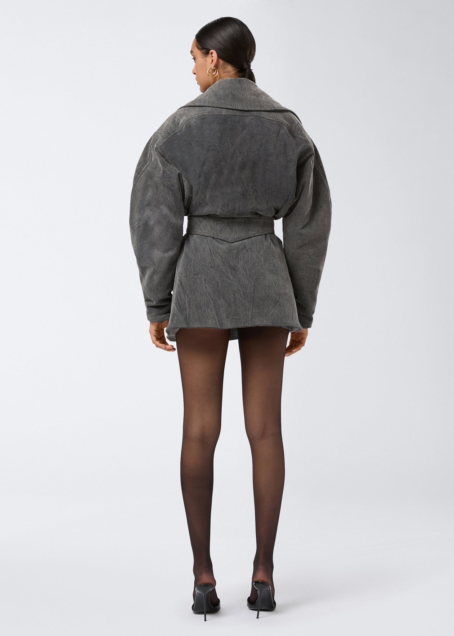 Oversized Cargo Jacket Ardesia - The Andamane