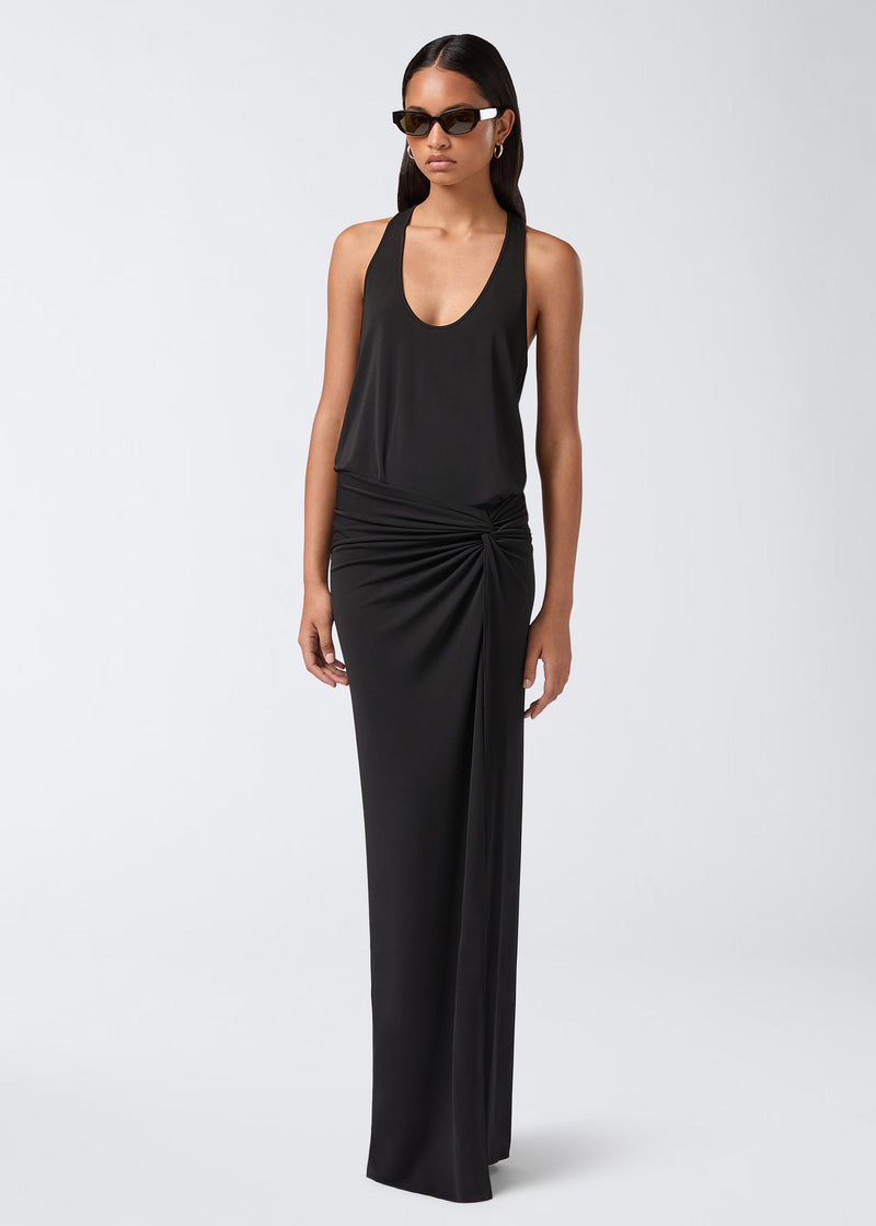 black tank maxi dress The Andamane
