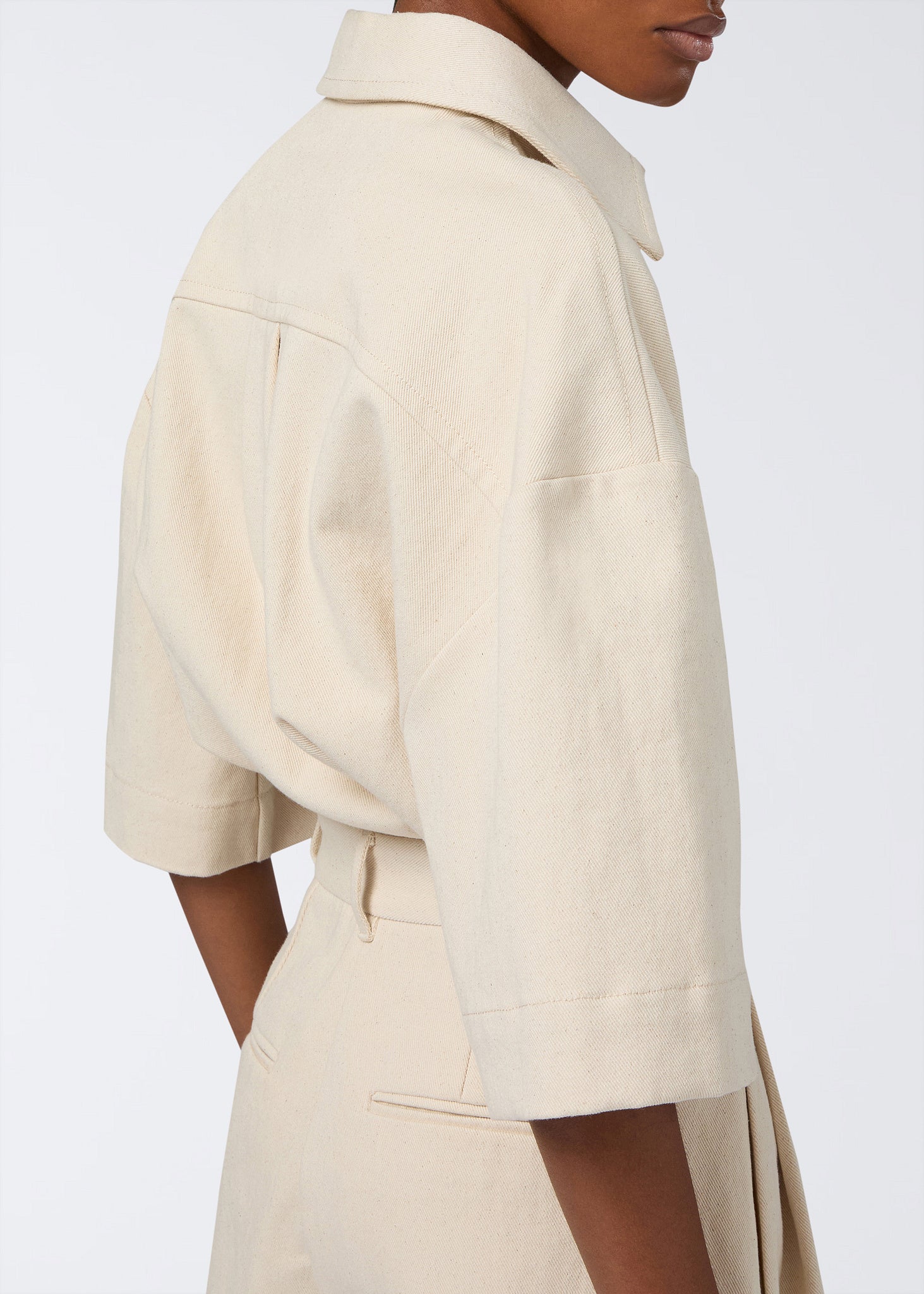 The Andamane - Utility jumpsuit oat