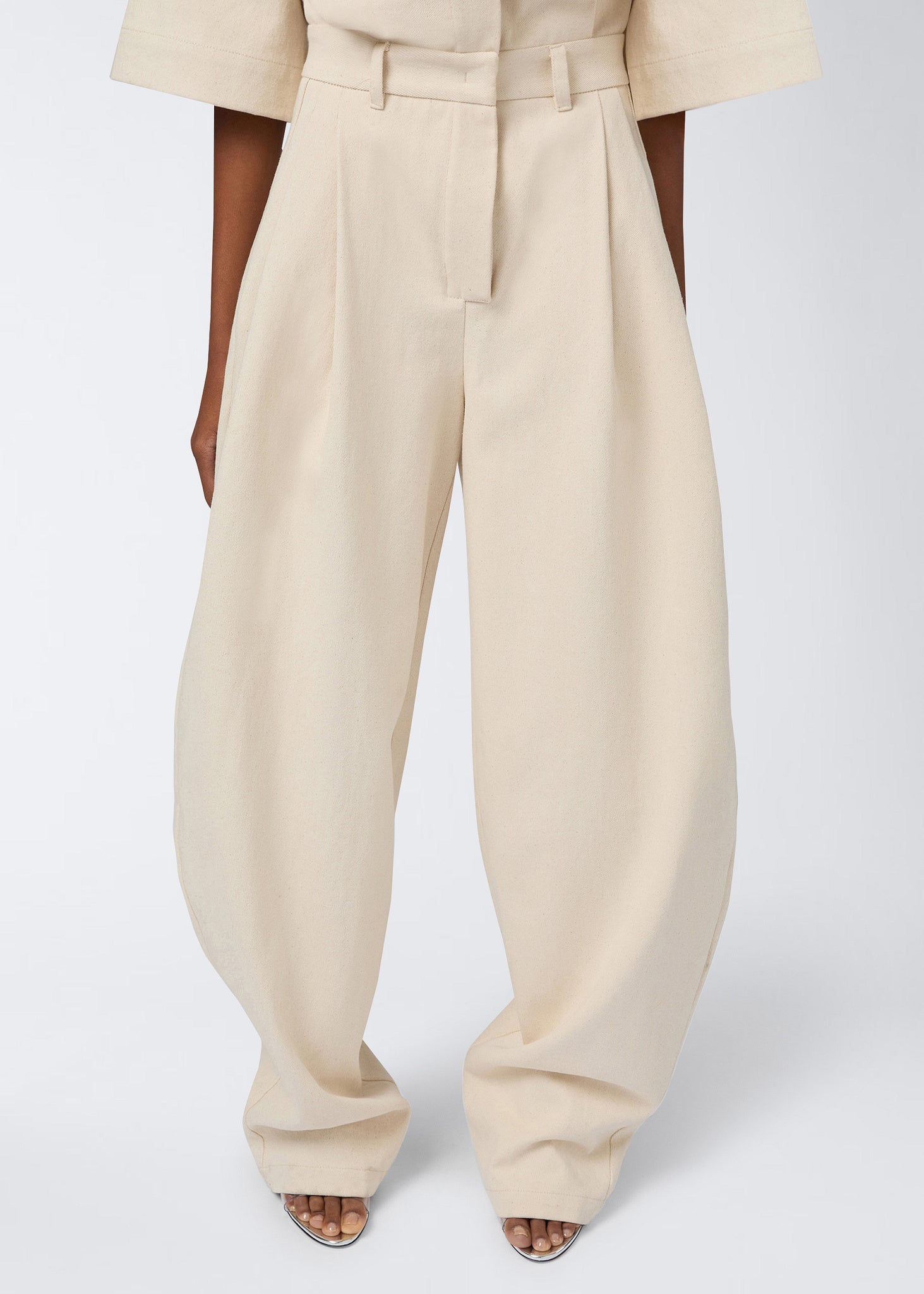 The Andamane - Utility jumpsuit oat
