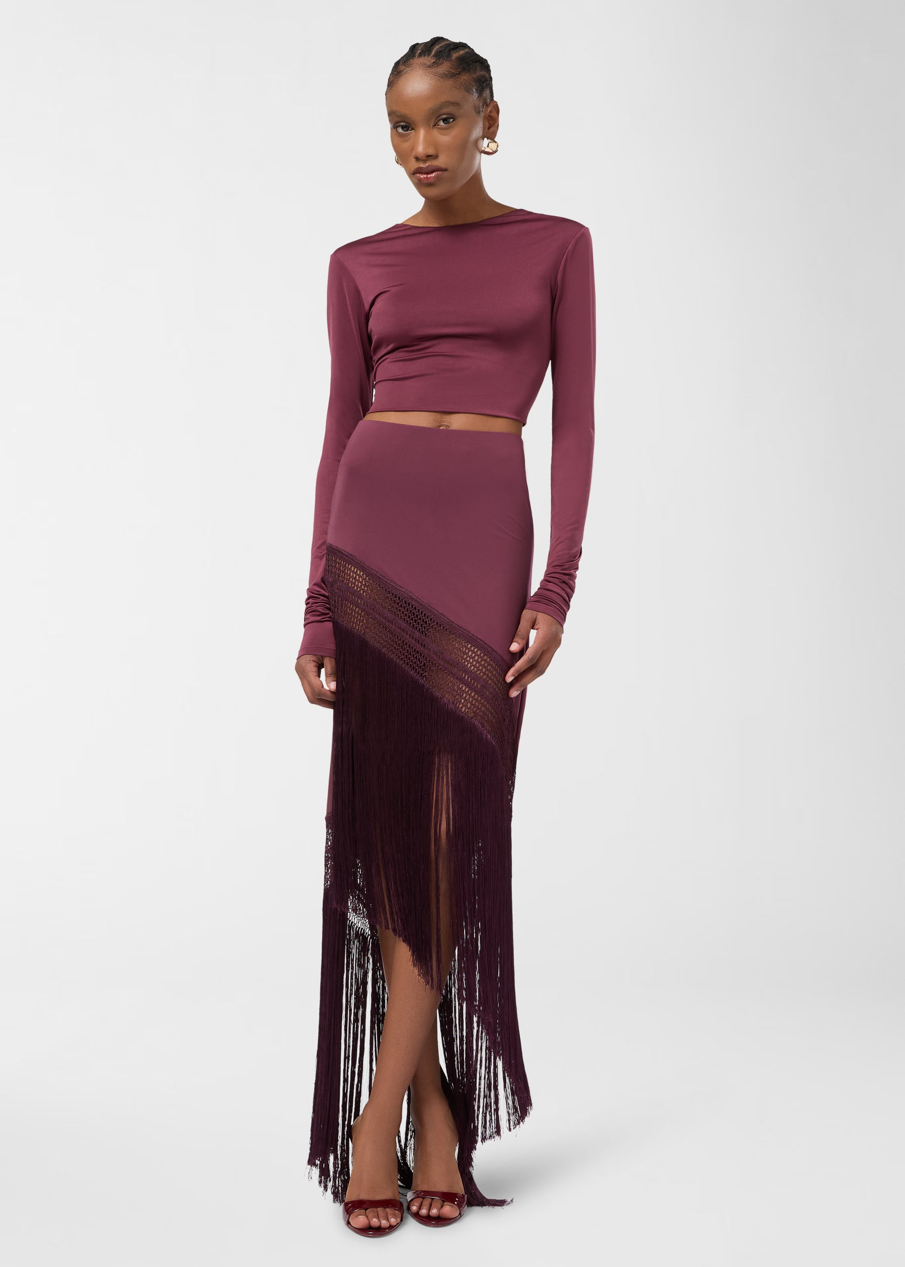 【ANDMARY】 美品 Amanda pleats skirt アンドマリー ANDMARY】Amanda pleats skirt
